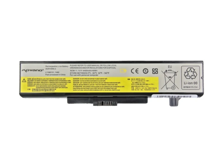 Movano Bateria do Lenovo G500 G505 G510 G580 G585 G700 - 4400 mAh (49 Wh)