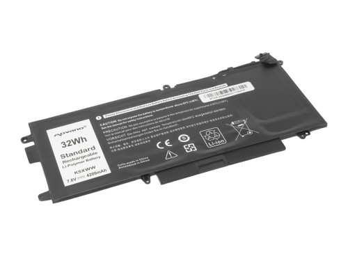 Movano Bateria K5XWW do Dell Latitude 5289 7390 2-in-1 - 4200 mAh (32 Wh)