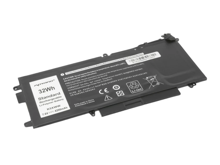 Movano Bateria K5XWW do Dell Latitude 5289 7390 2-in-1 - 4200 mAh (32 Wh)
