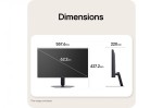 LG Electronics Monitor 24.4 cala 25G523B-B IPS FHD