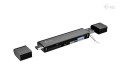i-tec Czytnik kart USB-C/USB-A Dongle SD TF 2xUSB