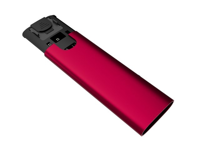 Natec Obudowa SSD zewnętrzna RHINO M.2 NVME USB-C 3.2 ruby red