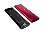Natec Obudowa SSD zewnętrzna RHINO M.2 NVME USB-C 3.2 ruby red