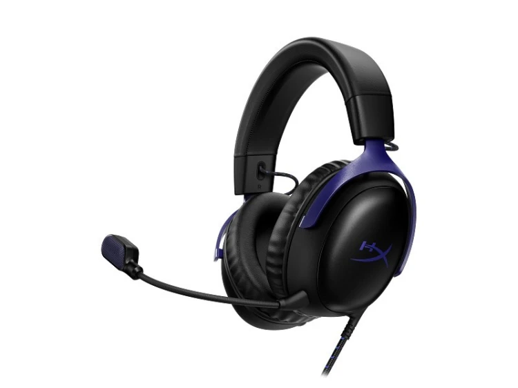 HyperX Zestaw słuchawkowy Cloud III Gaming Headset czarny/niebieski - D0SX6AA