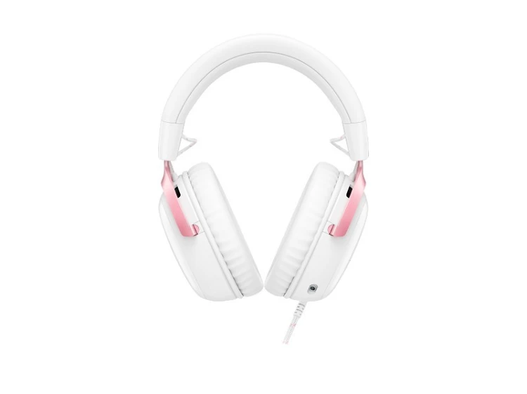 HyperX Zestaw słuchawkowy Cloud III Gaming Headset biały/różowy - 9W1Q4AA