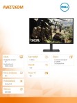 Dell Monitor gamingowy Alienware AW2726DM 27 cali IPS QHD/16:9/DP/HDMI/3Y
