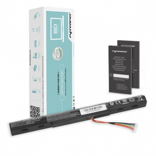 Movano Bateria AS16A5K AS16A7K AS16A8K do Acer Aspire E5 - 2200 mAh (32 Wh)