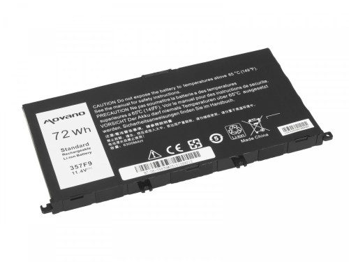 Movano Bateria 357F9 do Dell Inspiron 5577 7557 -  6300 mAh (72 Wh)