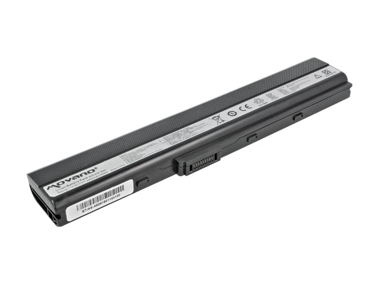 Movano Bateria A32-K52 do Asus A52 A52F K52 K52F K52J - 4400 mAh (48 Wh)