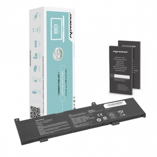 Movano Bateria C31N1636 do Asus VivoBook X580 X580VD X580VN N580VN N580VD - 4100 mAh (47 Wh)