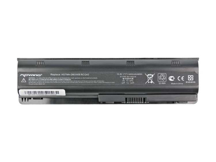 Movano Bateria MU06 do HP 635 650 655 Envy 17 Pavilion DM4 DV5 DV6 DV7 G6 G7 - 4400 mAh (48 Wh)