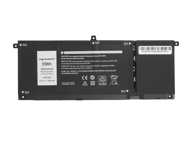 Movano Bateria H5CKD do Dell Inspiron 5400 5401 5402 5406 5501 5508 - 3600 mAh (55 Wh)