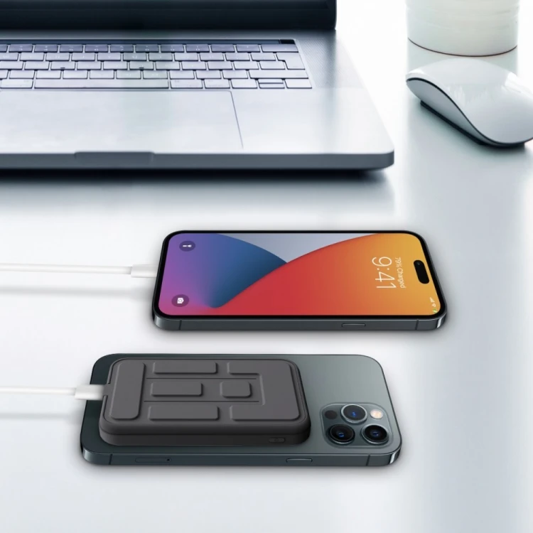 YENKEE Power bank kieszonkowy YPB 501 SILIC 5000mAh technologia MagSafe