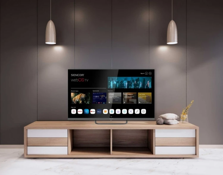 Sencor Telewizor LED 32 cale SLE 32S840TCSB Smart webOS WiFi Bluetooth