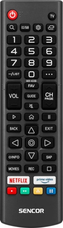 Sencor Telewizor LED 32 cale SLE 32S840TCSB Smart webOS WiFi Bluetooth