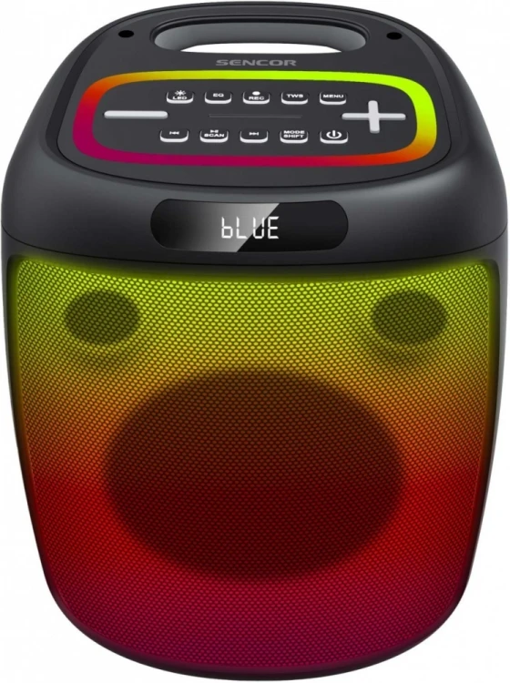 Sencor Głośnik imprezowy Partycon BASE Moc 100W, IPX4, TWS, LED, MIC