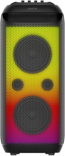 Sencor Głośnik imprezowy Partycon BOOST Moc 250W, IPX4, TWS, LED, MIC