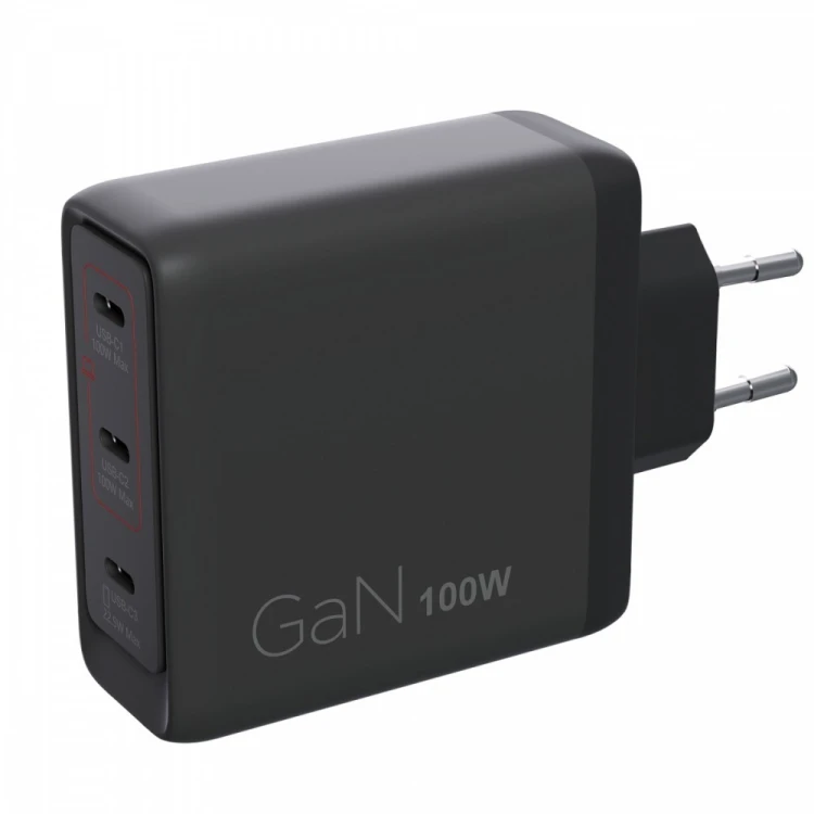 Lenovo Ładowarka Multi-port USB-C 100W GaN 40AW100BEU
