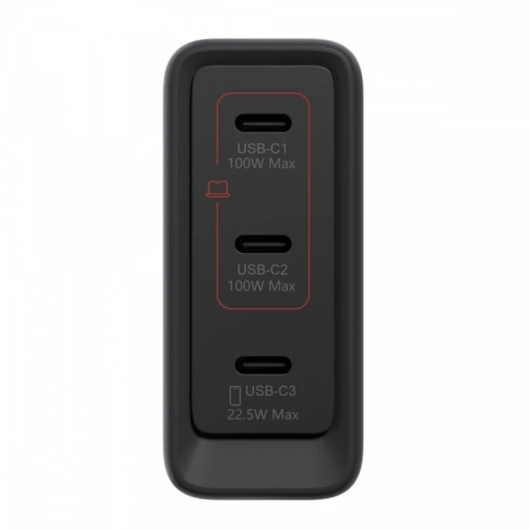 Lenovo Ładowarka Multi-port USB-C 100W GaN 40AW100BEU