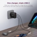 Lenovo Ładowarka Multi-port USB-C 100W GaN 40AW100BEU