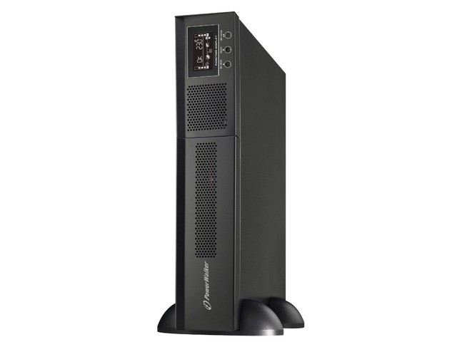 PowerWalker UPS On-Line 1500VA PF1 USB/RS232, LCD, 8x IEC OUT,  Rack 19''/Tower