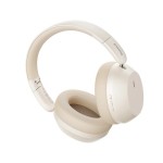 Baseus Słuchawki nauszne bluetooth 5.3 BASS 35 MAX beżowe