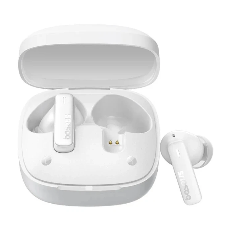 Baseus Słuchawki douszne Bluetooth 5.3 BOWIE E19 białe