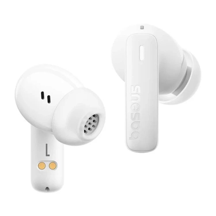 Baseus Słuchawki douszne Bluetooth 5.3 BOWIE E19 białe