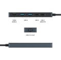HyperDrive Hub Flex 5 Port USB-C Czarny
