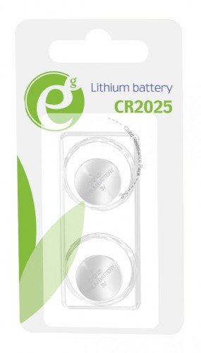 Gembird Bateria CR2025, 3V, 2 sztuki