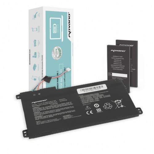 Movano Bateria B31N1912 C31N1912 do Asus E410MA L410MA - 3600 mAh (41 Wh)