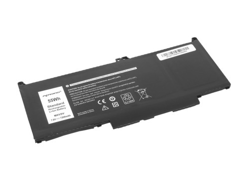 Movano Bateria MXV9V do Dell Latitude 5300 5310 7300 7400 - 7200 mAh (55 Wh)