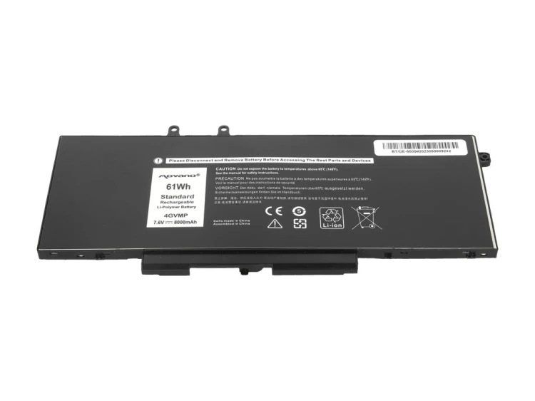 Movano Bateria 4GVMP do Dell Latitude 5400 5500 - 8000 mAh (61 Wh)