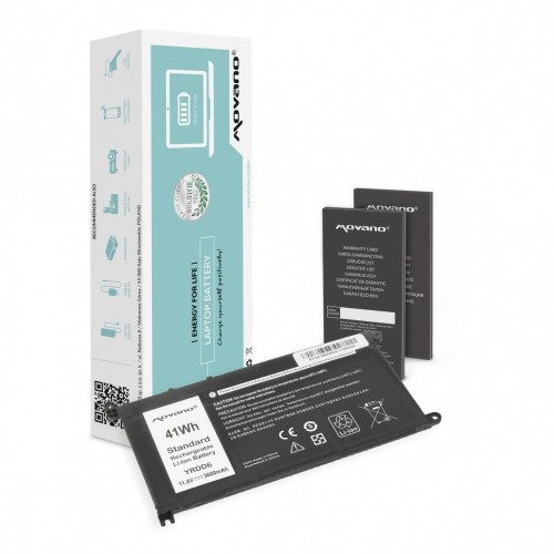Movano Bateria YRDD6 do Dell Inspiron 14 5481 5590 - 3600 mAh (41 Wh)
