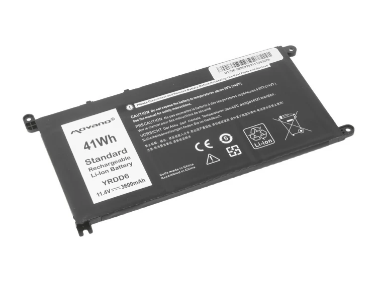 Movano Bateria YRDD6 do Dell Inspiron 14 5481 5590 - 3600 mAh (41 Wh)