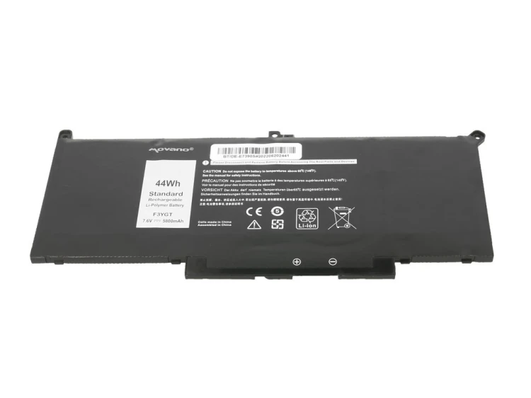Movano Bateria MYJ96 do Dell Latitude 7290 7390 7490 - 5800 mAh (44 Wh)