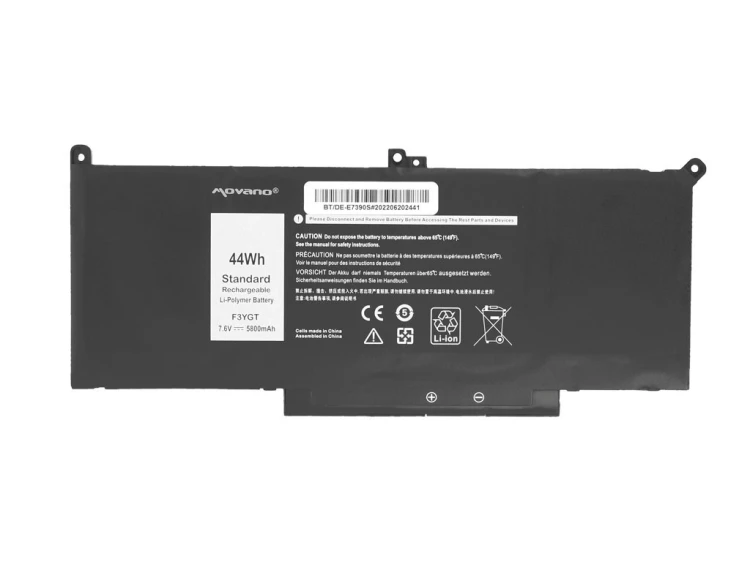 Movano Bateria MYJ96 do Dell Latitude 7290 7390 7490 - 5800 mAh (44 Wh)