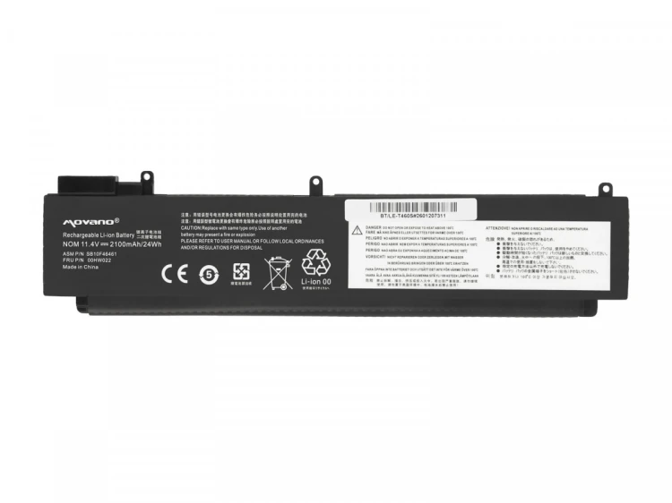 Movano Bateria L17L3P71 01AV478 do Lenovo Thinkpad T480s - 4650 mAh (54 Wh)