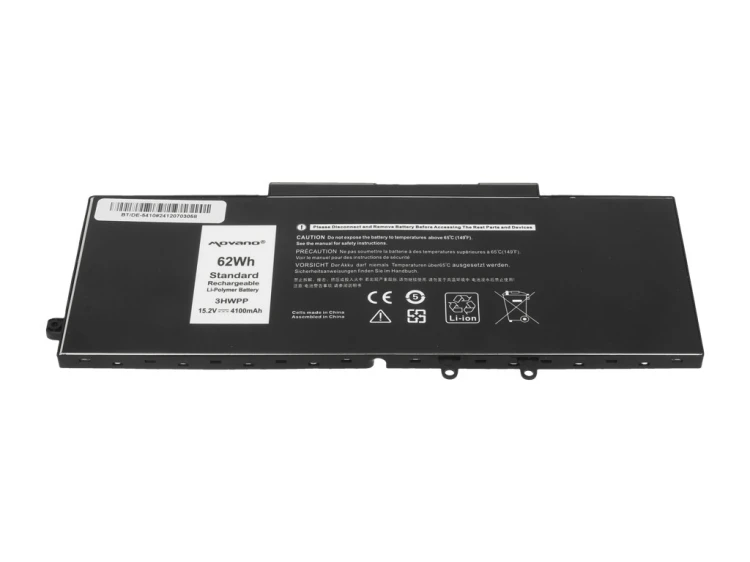 Movano Bateria 3HWPP do Dell Latitude 5401 5410 5501 5510 - 4100 mAh (62 Wh)