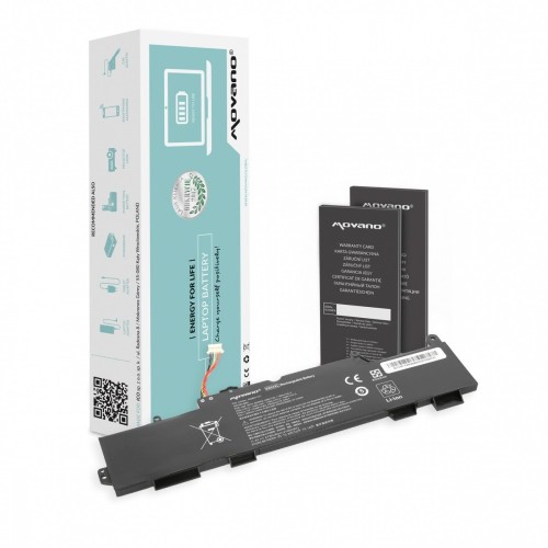 Movano Bateria SS03XL do HP EliteBook 735 745 840 G5 G6 - 4100 mAh (47 Wh)