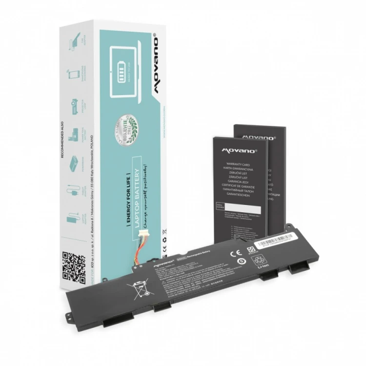 Movano Bateria SS03XL do HP EliteBook 735 745 840 G5 G6 - 4100 mAh (47 Wh)