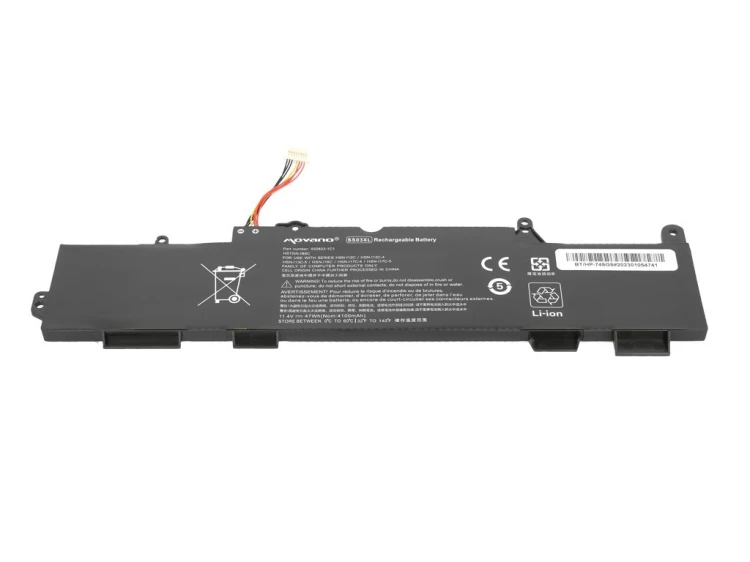 Movano Bateria SS03XL do HP EliteBook 735 745 840 G5 G6 - 4100 mAh (47 Wh)
