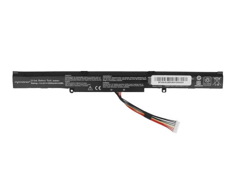 Movano Bateria A41N1611 do Asus ROG GL553 GL553VW GL553VD GL553VE GL753V - 2200 mAh (32 Wh)
