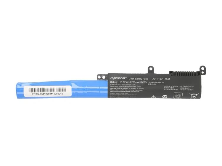 Movano Bateria A31N1601 do Asus X541 R541 R541N R541S - 2200 mAh (24 Wh)