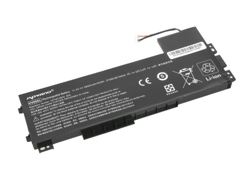 Movano Bateria VV09XL 808452-001 do HP Zbook 15 G3 15 G4 - 4600 mAh (52 Wh)