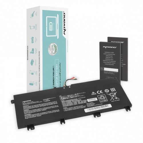 Movano Bateria B41N1711 do Asus ROG Strix GL703VD GL503VM GL503VD FX503VM - 4240 mAh (64 Wh)