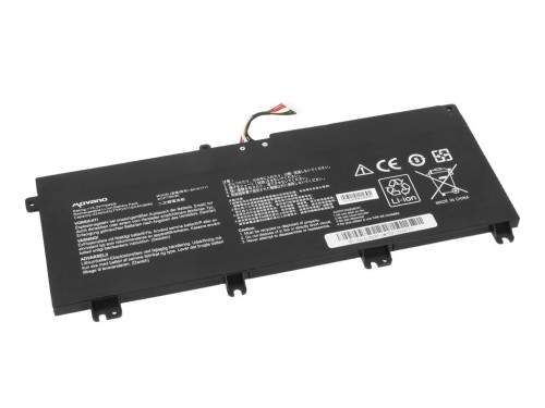 Movano Bateria B41N1711 do Asus ROG Strix GL703VD GL503VM GL503VD FX503VM - 4240 mAh (64 Wh)