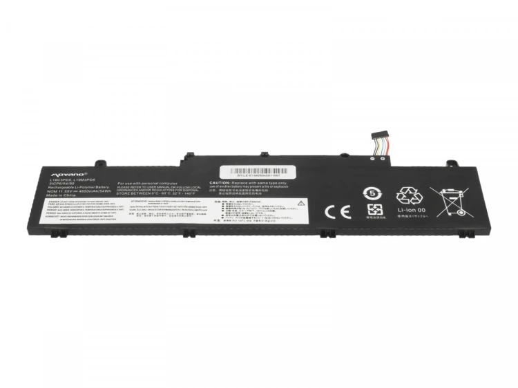 Movano Bateria L19M3PD5 L19C3PD5 L19D3PD5 Lenovo ThinkPad E14 E15 Gen2 Gen3 Gen4 - 4650 mAh (54 Wh)