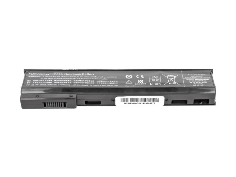 Movano Bateria CA06XL do HP ProBook 640 645 650 655 G0 G1 - 4400 mAh (48 Wh)