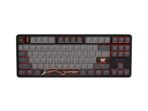 Fury Klawiatura Kanabo K6 US RGB magnetyczna czarno-szara